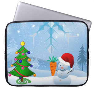 Housse Pour Ordinateur Portable Manche pour ordinateur portable de Noël en néoprèn