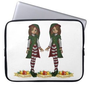 Housse Pour Ordinateur Portable Manche pour ordinateur portable de Noël en néoprèn