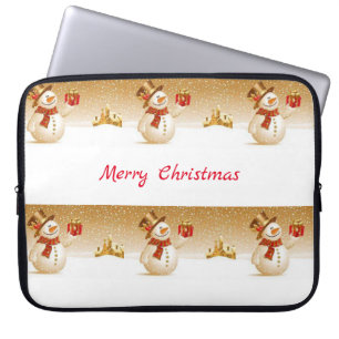 Housse Pour Ordinateur Portable Manche pour ordinateur portable de Noël en néoprèn