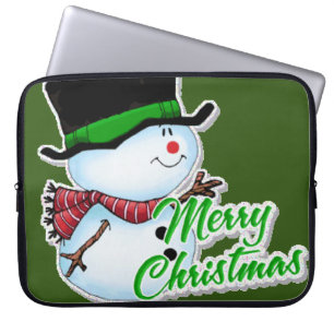 Housse Pour Ordinateur Portable Manche pour ordinateur portable de Noël en néoprèn
