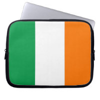 Manche pour ordinateur portable drapeau irlandais