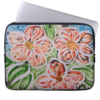 Housse Pour Ordinateur Portable Manche pour ordinateur portable Fleurs funky