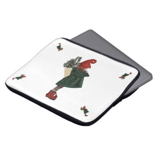 Housse Pour Ordinateur Portable Manche pour ordinateur portable Gnome de Noël fant
