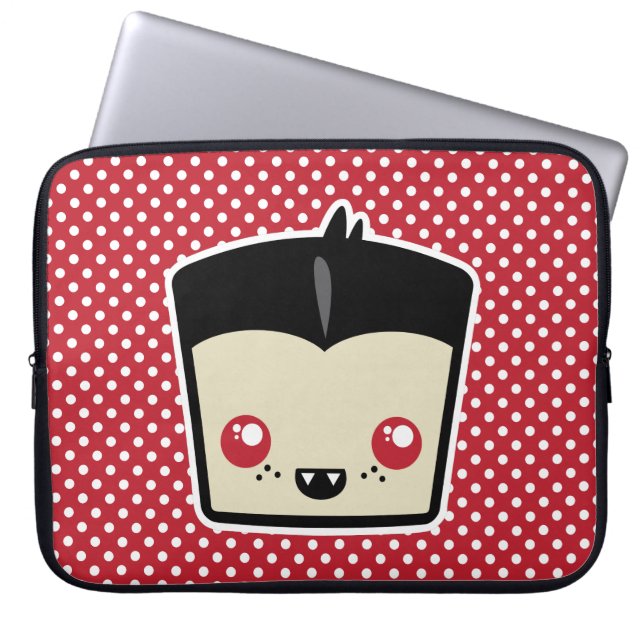 Housse Pour Ordinateur Portable Manche pour ordinateur portable Kawaii Dracula (Devant)