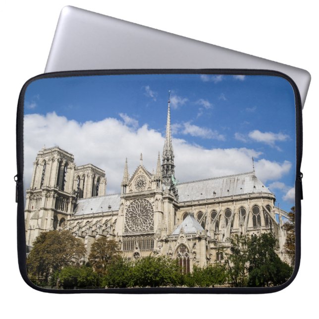 Housse Pour Ordinateur Portable Manche pour ordinateur portable Notre Dame (Devant)