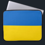 Housse Pour Ordinateur Portable Manche pour ordinateur portable Pavillon ukrainien<br><div class="desc">Ce dessin présente le drapeau national de l'Ukraine, qui est un pays d'Europe de l'Est. L'Ukraine borde la Russie à l'est et au nord-est ; la Biélorussie au nord ; la Pologne, la Slovaquie et la Hongrie à l'ouest ; et la Roumanie, la Moldavie et la mer Noire au sud....</div>
