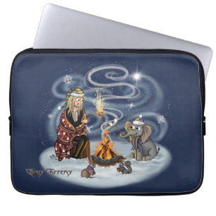 Housse Pour Ordinateur Portable Manche pour ordinateur portable père Noël Chris &