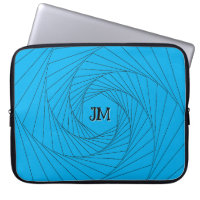 Manche pour ordinateur portable - Perspective illu