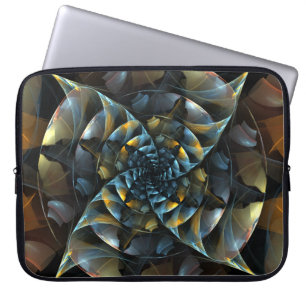 Housse Pour Ordinateur Portable Manche pour ordinateur portable Pinwheel Art Abstr