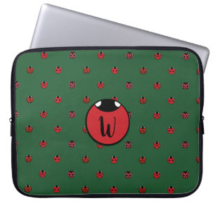 Housse Pour Ordinateur Portable Manche pour ordinateur portable Pois Ladybug