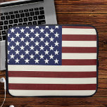 Housse Pour Ordinateur Portable Manche pour ordinateur portable USA Flag<br><div class="desc">Manche d'ordinateur portable avec motif de drapeau américain. Choisissez votre taille dans le menu déroulant.</div>