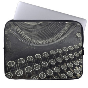 Housse Pour Ordinateur Portable Manche vintage pour ordinateur portable de machine