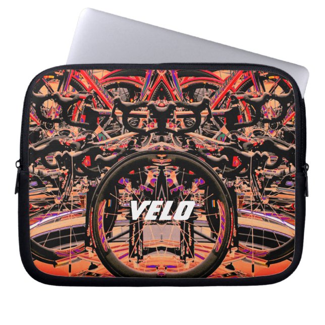 Housse Pour Ordinateur Portable Manches Abstraites (Devant)