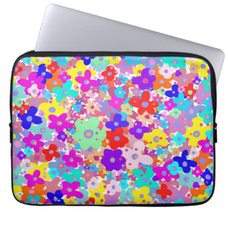 Housse Pour Ordinateur Portable Manches brillantes pour ordinateur portable Floral