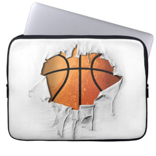 Housse Pour Ordinateur Portable Manches de l'ordinateur portable de basket-ball dé