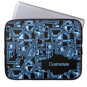 Housse Pour Ordinateur Portable Manches d'ordinateur portable bleu et noir