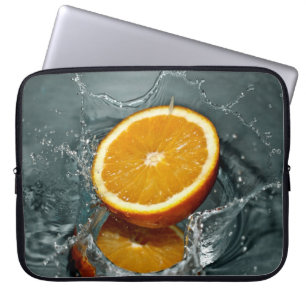 Housse Pour Ordinateur Portable Manches d'ordinateur portable Orange Splash