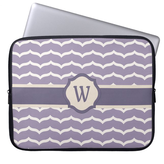 Housse Pour Ordinateur Portable Manches d'ordinateur portable Zigzag (Devant)