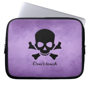 Housse Pour Ordinateur Portable Manches informatiques modernes, ne touchez pas, co