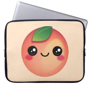 Housse Pour Ordinateur Portable Manches pour ordinateur portable Kawaii Peach