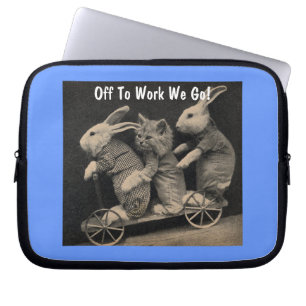Housse Pour Ordinateur Portable Manches pour ordinateur portable "Off To Work"