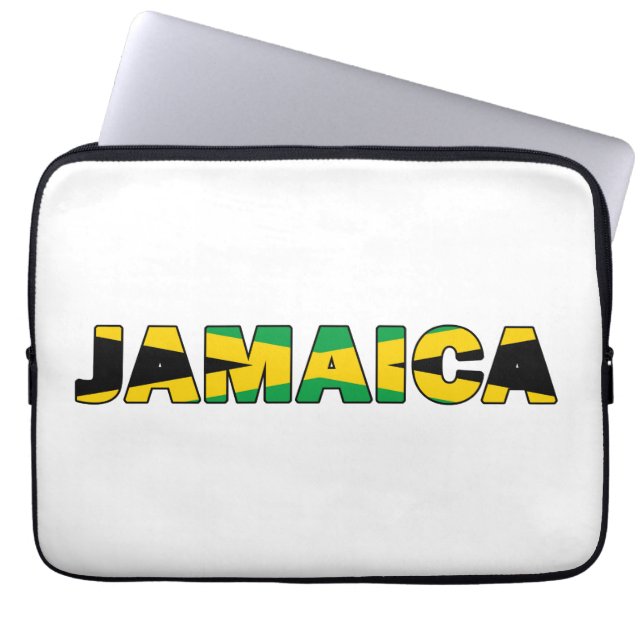 Housse Pour Ordinateur Portable Manchette d'ordinateur portable Jamaïque (Devant)