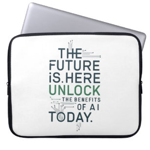 Housse Pour Ordinateur Portable Manchette Future IA Débloquez les Avantages