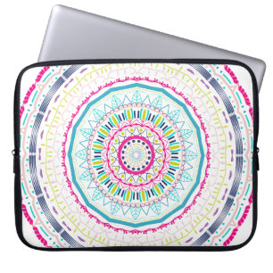 Housse Pour Ordinateur Portable mandala coloré