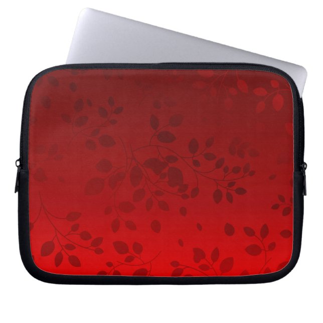 Housse Pour Ordinateur Portable Mandala de fleurs 9 (Devant)