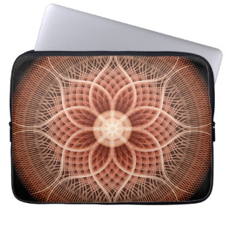 Housse Pour Ordinateur Portable Mandala de Lotus de transe