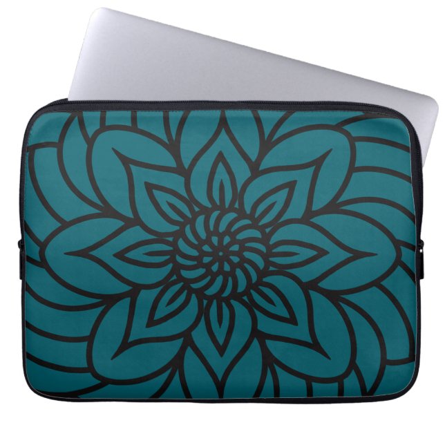 Housse Pour Ordinateur Portable Mandala Design Laptop Sleeve (Devant)