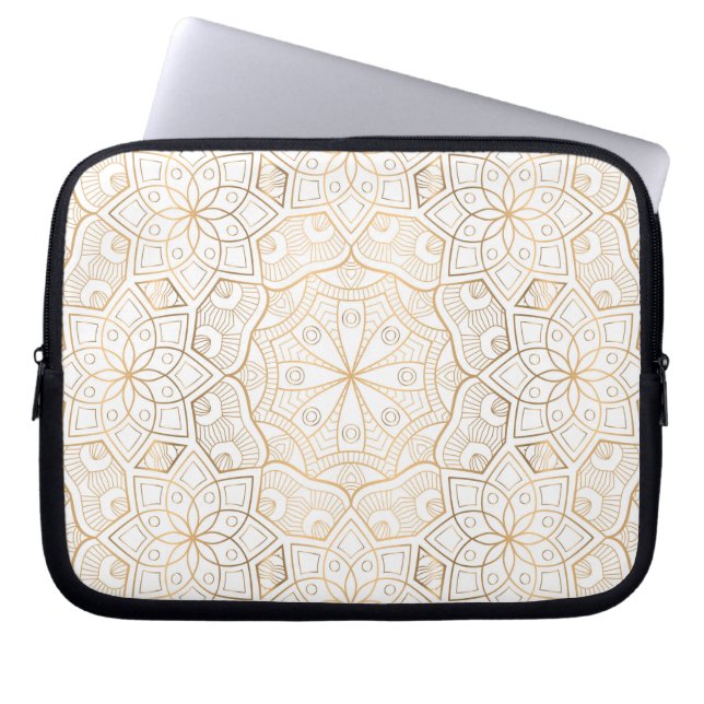 Housse Pour Ordinateur Portable Mandala Luxe 4 (Devant)