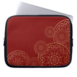 Housse Pour Ordinateur Portable Mandala Luxe 50