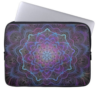 Housse Pour Ordinateur Portable Mandala Mystic Bloom