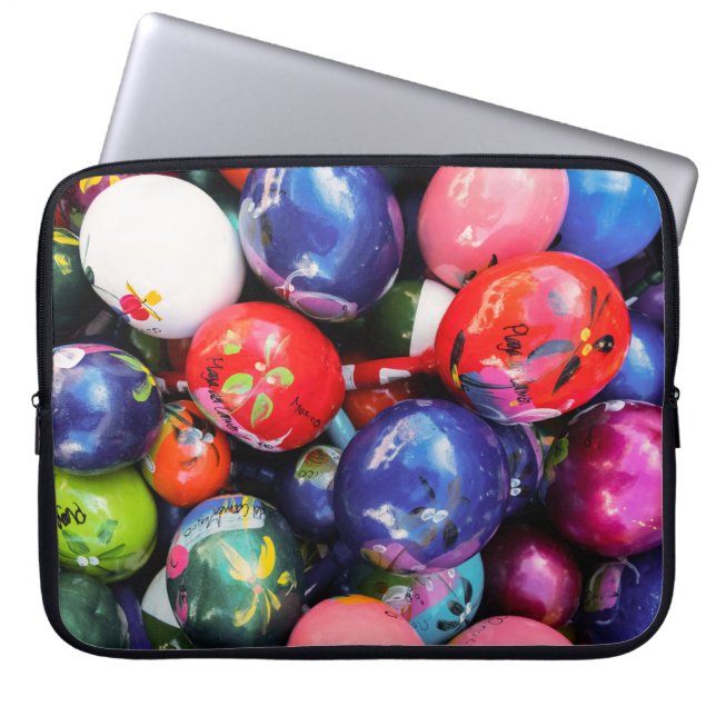 Housse Pour Ordinateur Portable Maracas mexicain (Devant)