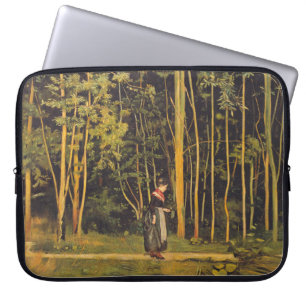 Housse Pour Ordinateur Portable Marche à la périphérie de la forêt (par Ferdinand