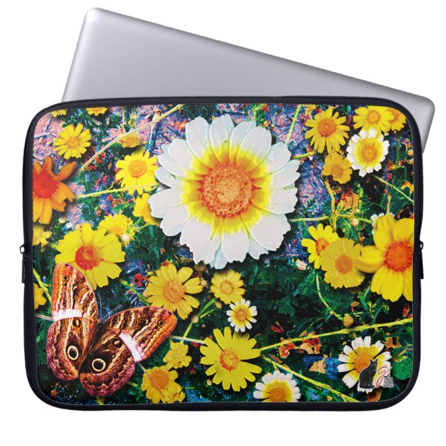 Housse Pour Ordinateur Portable Marguerite mai (Devant)