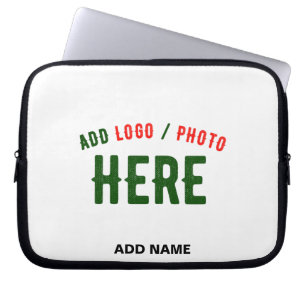 HOUSSE POUR ORDINATEUR PORTABLE MARQUE BLANCHE MODERNE ET PERSONNALISABLE VÉRIFIÉE