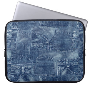 Housse Pour Ordinateur Portable matériau de denim,
