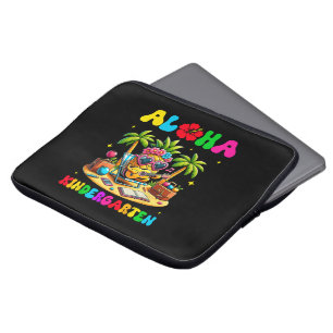 Housse Pour Ordinateur Portable Maternelle Aloha Ananas Hawaï Rentree Scolaire