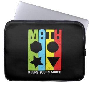 Housse Pour Ordinateur Portable Math Enseignant Math Math vous maintient dans la f