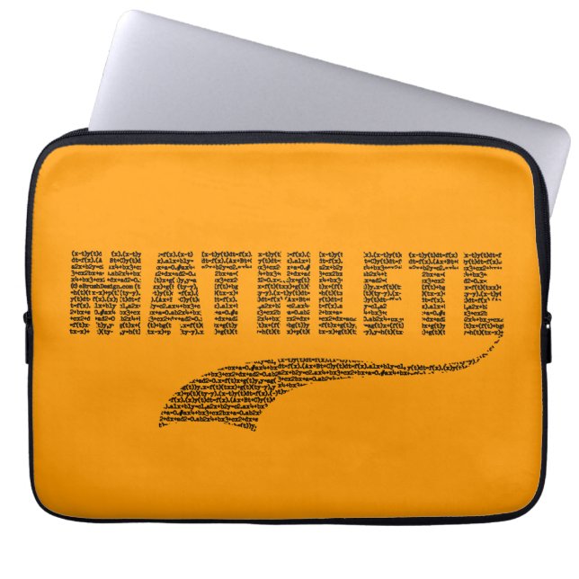 Housse Pour Ordinateur Portable Mathlete (Devant)