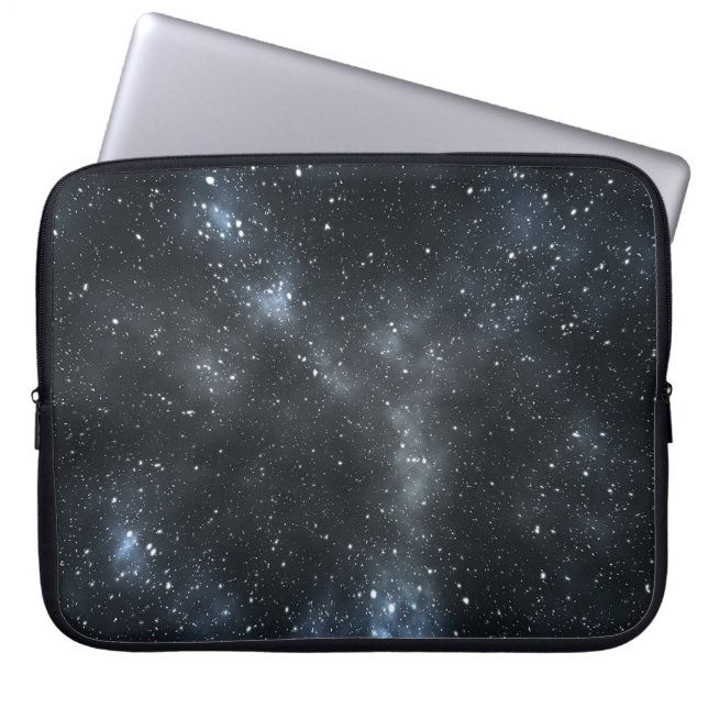 Housse Pour Ordinateur Portable Matière noire galactique : Mystère de l'espace. (Devant)