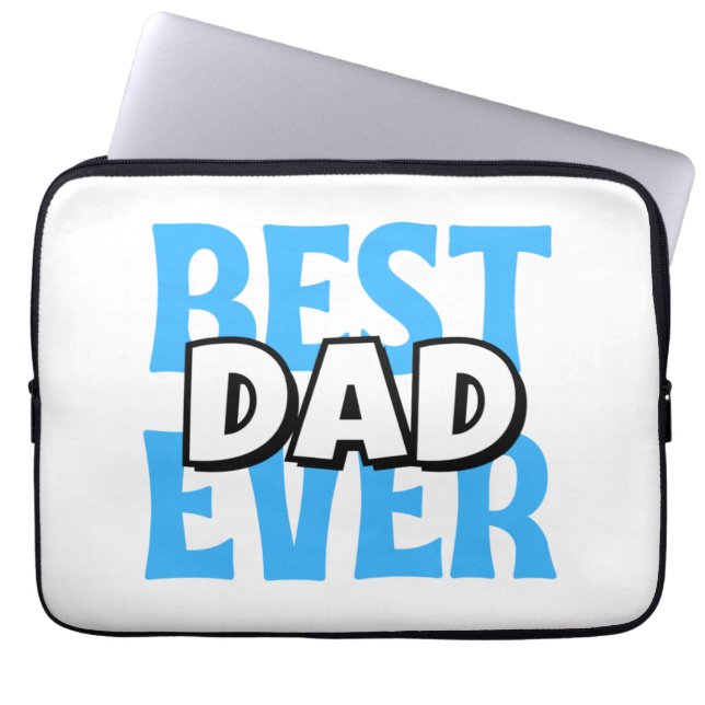 Housse Pour Ordinateur Portable Meilleur papa jamais (Devant)