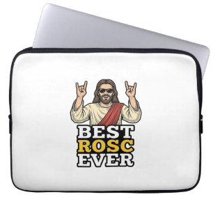 Housse Pour Ordinateur Portable Meilleur Rosc Vintage Rock Main Religieux T-Shirt_