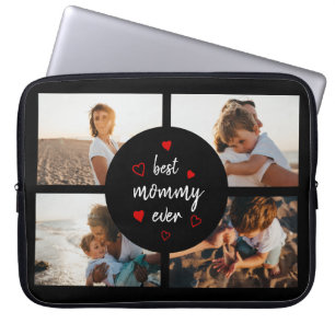Housse Pour Ordinateur Portable Meilleure Maman Pour Collage Photo Cadeau Fête des