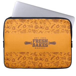 Housse Pour Ordinateur Portable Meilleure Pizza de la Ville Moderne Professionnel 