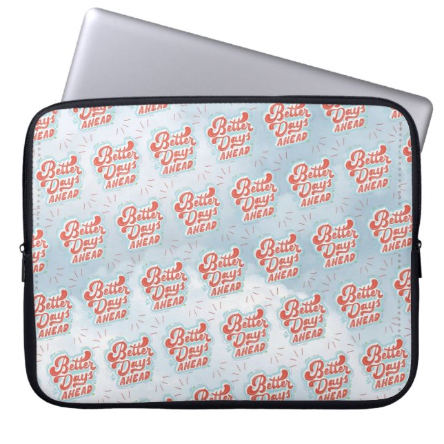 Housse Pour Ordinateur Portable Meilleurs Jours (Devant)