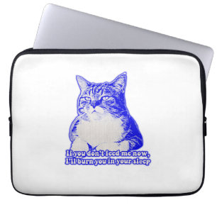 Housse Pour Ordinateur Portable Mème de chat en colère pour les amoureux de les ch