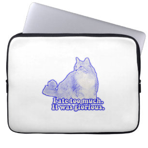 Housse Pour Ordinateur Portable Mème de chat grincheux pour les propriétaires de c